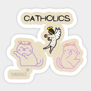 Catholics Sticker